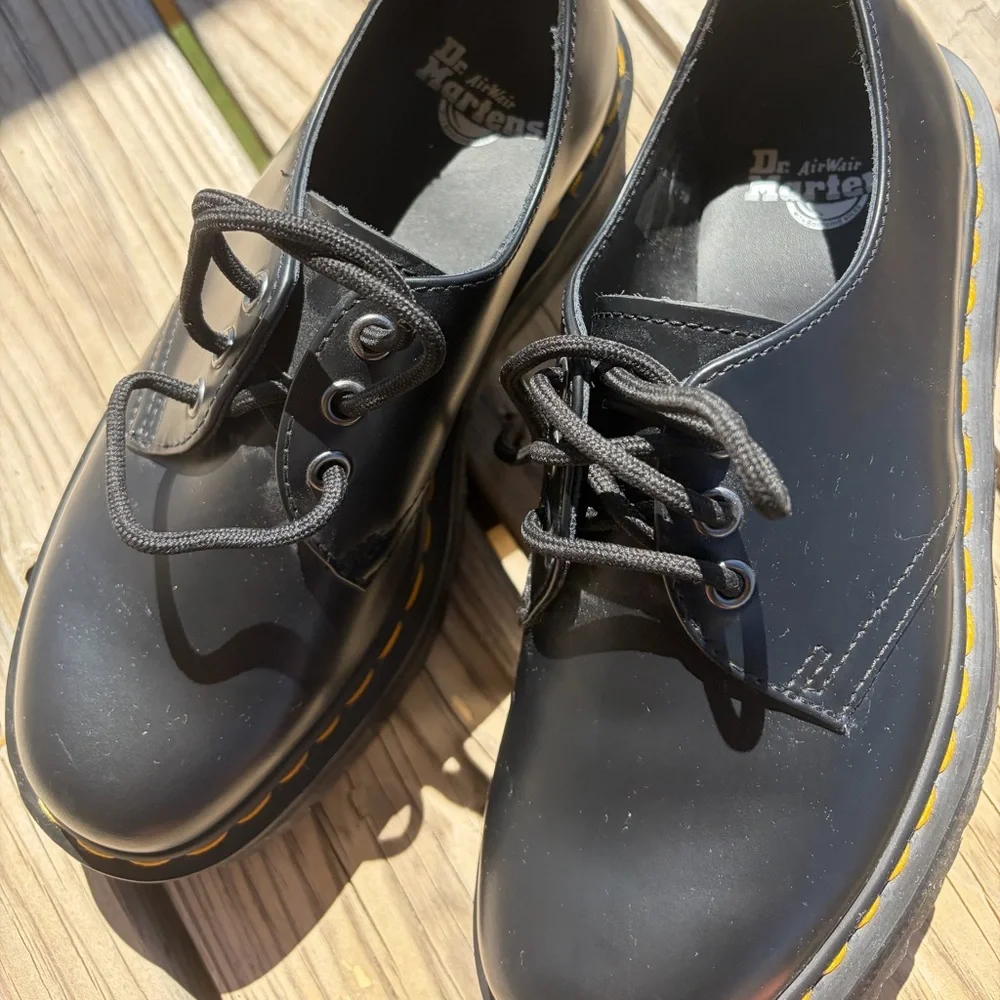 Platform Doc Martin Loafers